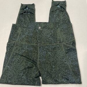 All In Motion - Dark Green Leggings - XXL